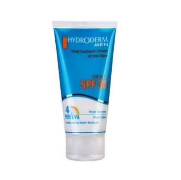 کرم ضدآفتاب آقایان فاقد چربی SPF 35 هیدرودرم