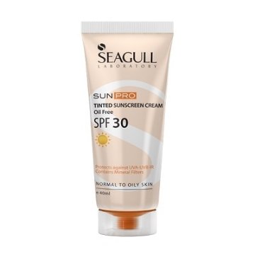 کرم ضد آفتاب فاقد چربی سی گل SPF 30 - رنگی