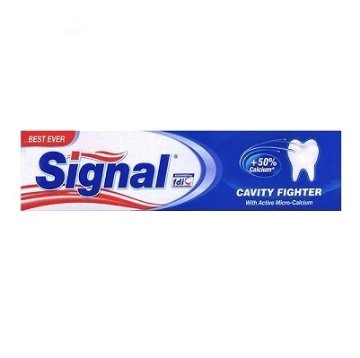 خمیردندان ضد پوسیدگی سیگنال مدل Cavity Fighter - حجم 100 میلی لیتر