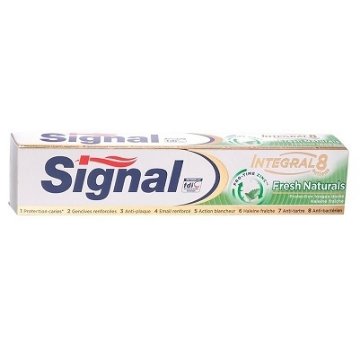 خمیر دندان خوشبوکننده سیگنال مدل Integral 8 Fresh Natural - حجم 75 میلی لیتر