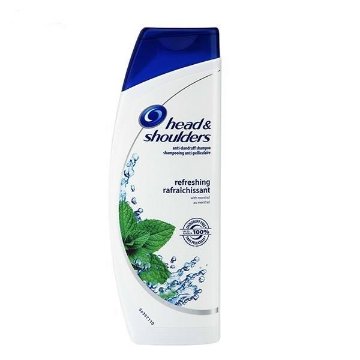 شامپو ضد شوره خنک کننده نعنایی هد اند شولدرز مدل Menthol - حجم 400 میلی لیتر