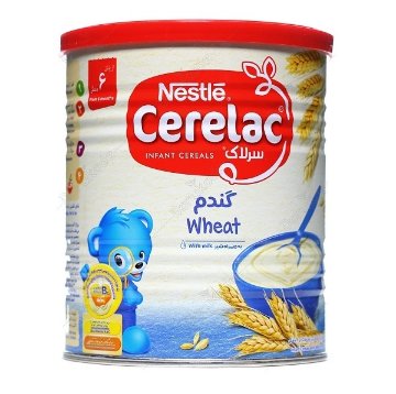 سرلاک گندم به همراه شیر