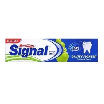 خمیردندان ضدپوسیدگی سیگنال مدل Cavity Fighter Apple - حجم 100 میلی لیتر