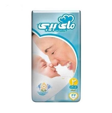 پوشک کامل مای بیبی سایز 2 بسته 44 عددی