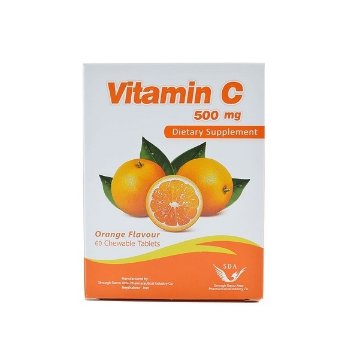 قرص ویتامین ث جویدنی 500 سیمرغ دارو عطار - 60 عددی