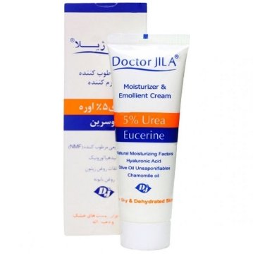 کرم مرطوب کننده دکتر ژیلا حاوی 5% اوره
