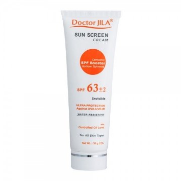 کرم ضد آفتاب SPF 63 دکتر ژیلا