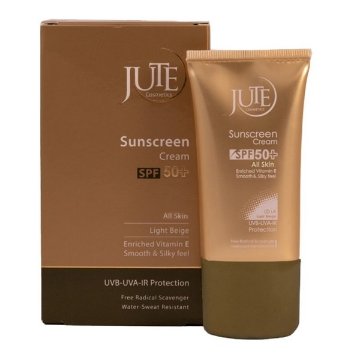 کرم ضد آفتاب SPF50 انواع پوست ژوت بژ روشن 40 میلی لیتر