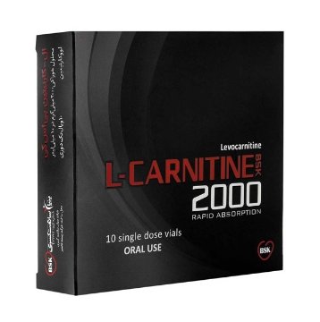 محلول خوراکی ال کارنیتین 2000 بی اس کی - 10 عددی