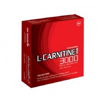 محلول خوراکی ال کارنیتین 3000 بی اس کی - 10 عددی