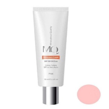 کرم ضد آفتاب SPF 50 ام کیو MQ - صورتی