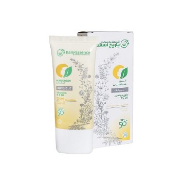 کرم ضد آفتاب SPF50 پوست‌ خشک تا نرمال باریج اسانس
