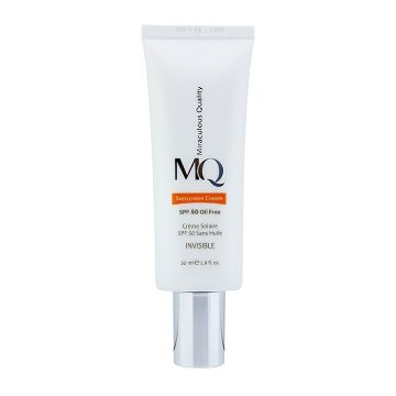 کرم ضد آفتاب فاقد چربی SPF 50 ام کیو MQ - بی رنگ