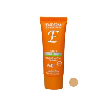 کرم ضد آفتاب پوست چرب SPF50 اویدرم - بژ متوسط