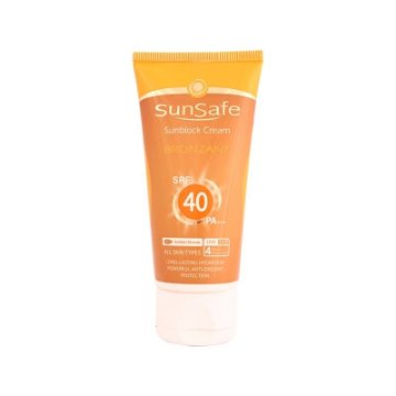 کرم ضد آفتاب SPF40 برنزه کننده سان سیف