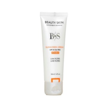 کرم ضد آفتاب SPF50 بیوتی اسکین - بی رنگ