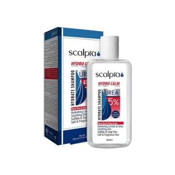 شامپو مرطوب کننده موهای بسیار خشک حاوی 5% اوره اسکالپیا