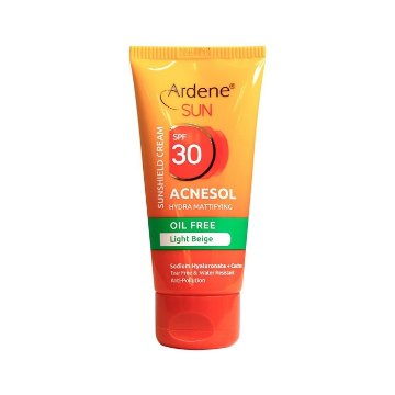 کرم ضد افتاب فاقد چربی SPF30 آردن - بژ روشن