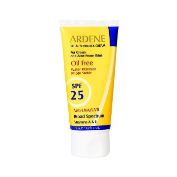  کرم ضد آفتاب SPF25 فاقد چربی آردن