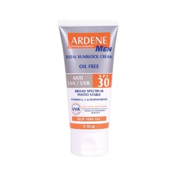 کرم ضد آفتاب SPF30 فاقد چربی مردانه آردن