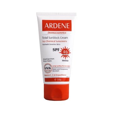 کرم ضد آفتاب رنگی SPF46 فاقد جاذب های شیمیایی آردن کرم ضد آفتاب رنگی SPF46 فاقد جاذب های شیمیایی آردن