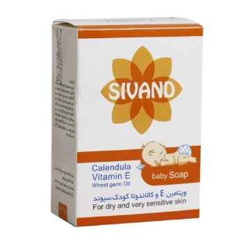 صابون بچه سیوند حاوی ویتامین E و کالاندولا