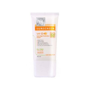 کرم ضد آفتاب SPF50 رنگی فاقد چربی مای فارما