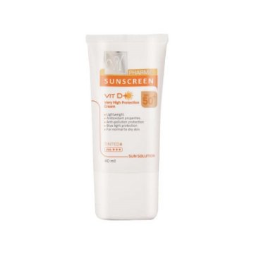کرم ضد آفتاب SPF50 رنگی مای فارما مناسب انواع پوست