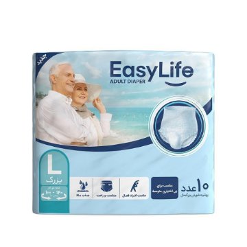  پوشینه شورتی بزرگسال ایزی لایف سایز بزرگ
