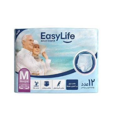 پوشینه شورتی بزرگسال ایزی لایف سایز متوسط