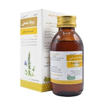 شربت ضدسرفه زوفا عسلی رازک