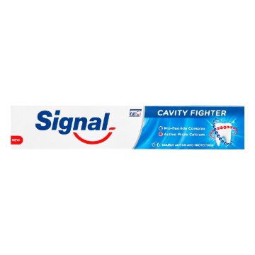 خمیردندان ضد پوسیدگی سیگنال مدل Cavity Fighter - حجم 50 میلی لیتر خمیردندان ضد پوسیدگی سیگنال مدل Cavity Fighter - حجم 50 میلی لیتر