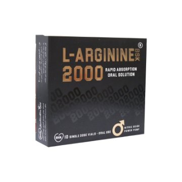 ویال خوراکی ال آرژنین 2000 بی اس کی – 10 عددی