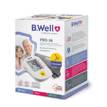 دستگاه فشارسنج گویا بازویی دیجیتال بی ول B.Well مدل PRO36