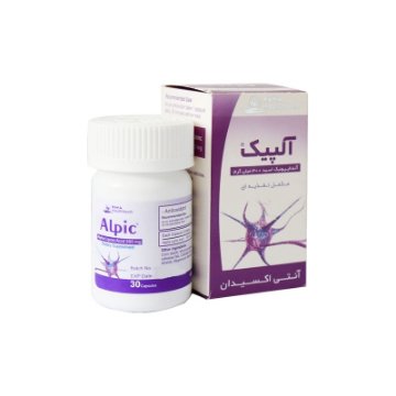کپسول آلفا لیپوئیک اسید 300 میلی گرم آلپیک رها - 30 عددی