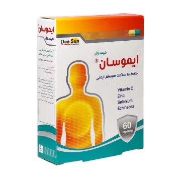 کپسول تقویت سیستم ایمنی ایموسان دی سان فارما -  60 عددی