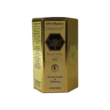کپسول تقویت کننده رویال ژلی 1000 دفن ویت او پی دی فارما - 30 عددی