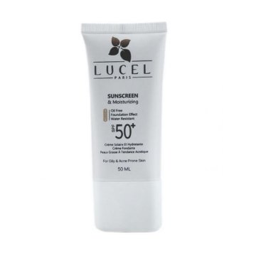 کرم ضد آفتاب SPF50 فاقد چربی لوسل - بژ متوسط