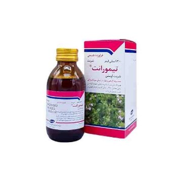 شربت ضد سرفه تیمورانت رازک - 120 میلی لیتر
