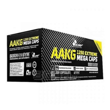 کپسول آرژنین ای ای کی جی 1250 اکستریم مگا الیمپ - 300 عددی