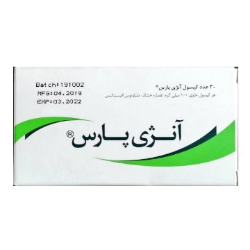 کپسول دیابت آنژی پارس - 30 عددی	