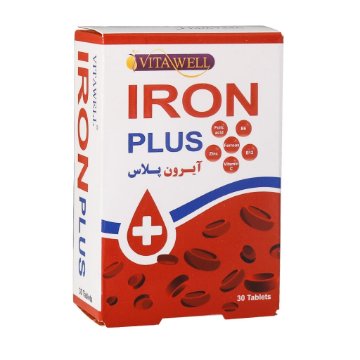 کپسول آهن آیرون پلاس ویتاول - 30 عددی