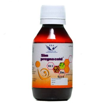 شربت سرماخوردگی سیم پرگناکلد سیمرغ دارو - 120 میلی لیتر