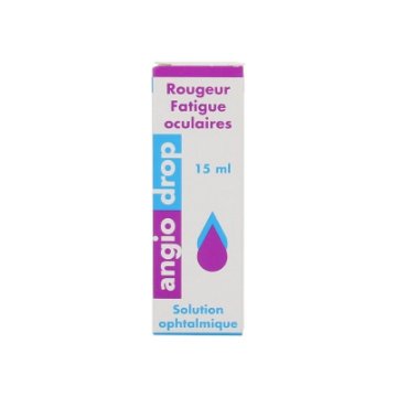 قطره استریل چشمی گیاهی آنژیو دراپ - 15 میلی لیتر