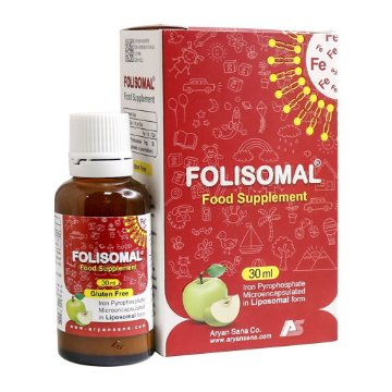 قطره آهن فولیزومال آریان سنا - 30 میلی لیتر