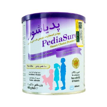 پودر مکمل غذایی پدیاشور ابوت با طعم وانیل مناسب کودکان ۲ تا ۱۰ سال