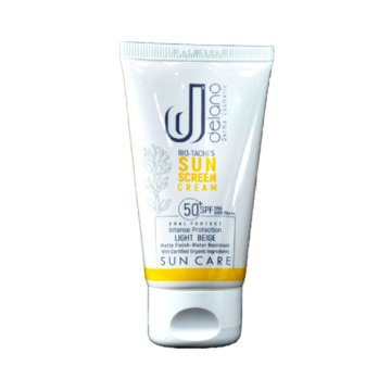 کرم ضد آفتاب و ضد لک بایوتچ SPF50 دلانو - بژ روشن
