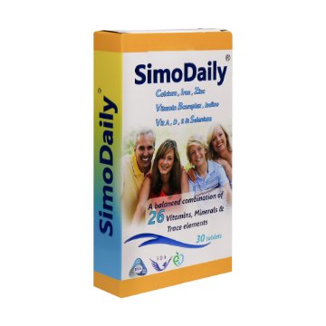 قرص مولتی ویتامین سیمودیلی سیمرغ دارو - 30عددی