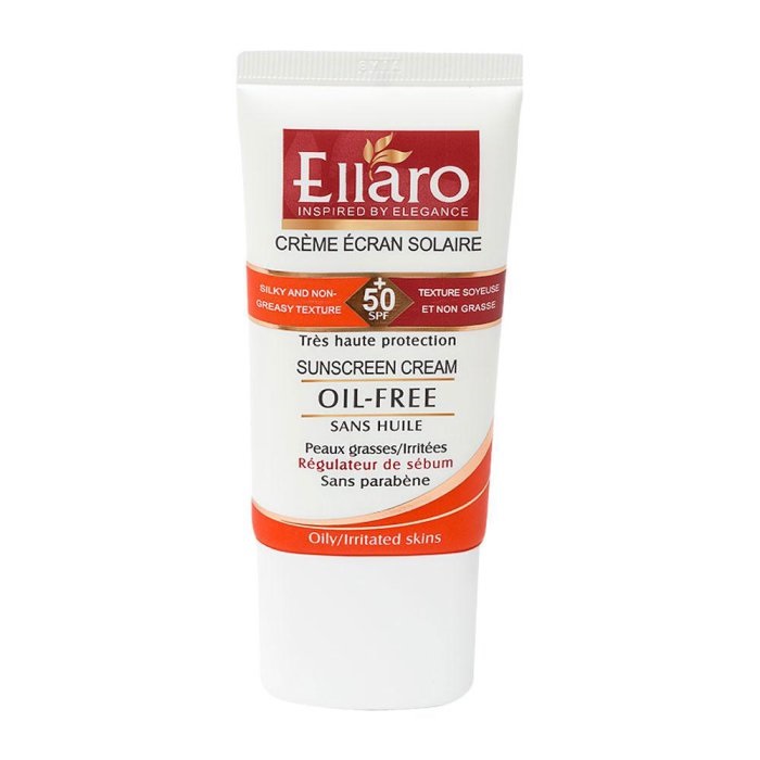 کرم ضد آفتاب فاقد چربی الارو SPF 50 - بی رنگ