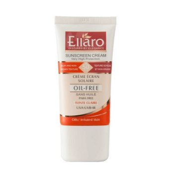 کرم ضد آفتاب فاقد چربی SPF 50 الارو - بژ روشن